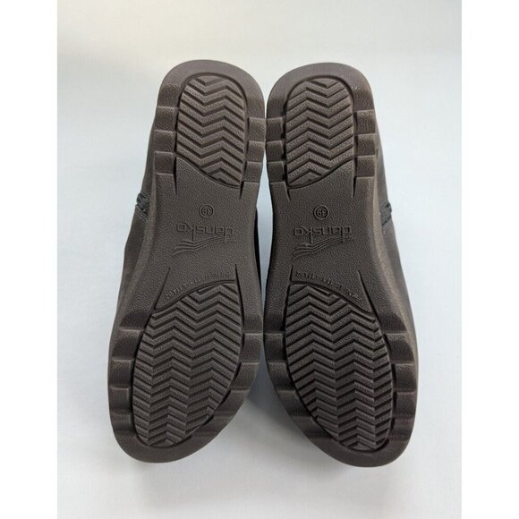 New Dansko Carley Milled Grey Nubuck Leather Boots Size 39/8.5 - Picture 8 of 8